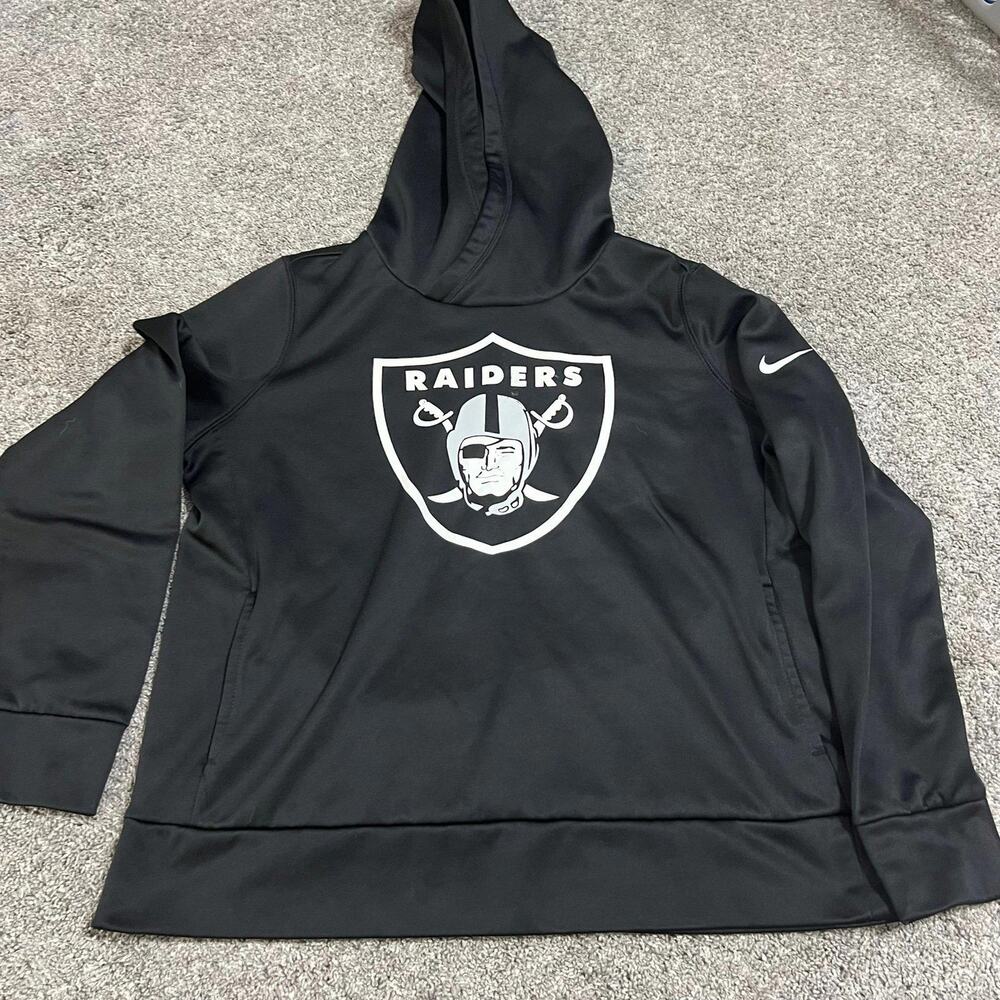 Nike NFL Las Vegas Raiders Youth Boy's Hoodie size Large